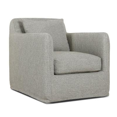 Four Hands Dade Outdoor Slipcover Swivel Chair-Patio Pelican