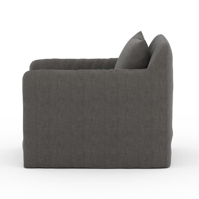Four Hands Dade Outdoor Slipcover Swivel Chair-Patio Pelican