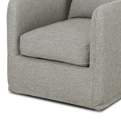 Four Hands Dade Outdoor Slipcover Swivel Chair-Patio Pelican