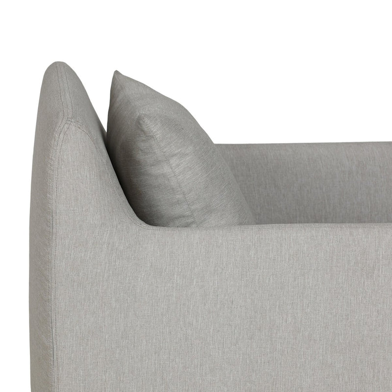 Four Hands Dade Outdoor Slipcover Swivel Chair-Patio Pelican