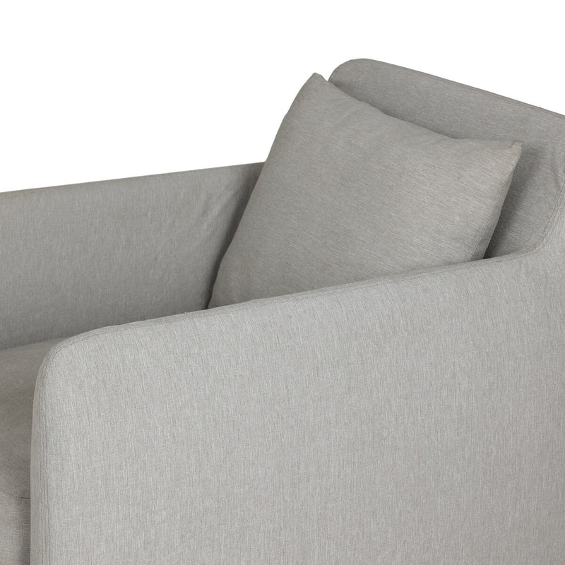 Four Hands Dade Outdoor Slipcover Swivel Chair-Patio Pelican