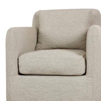 Four Hands Dade Outdoor Slipcover Swivel Chair-Patio Pelican