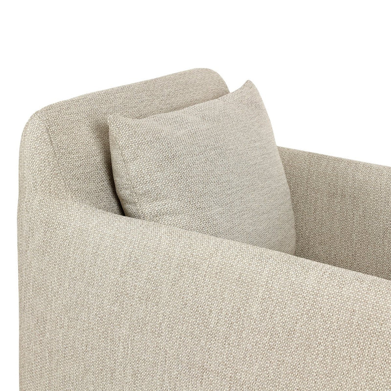 Four Hands Dade Outdoor Slipcover Swivel Chair-Patio Pelican
