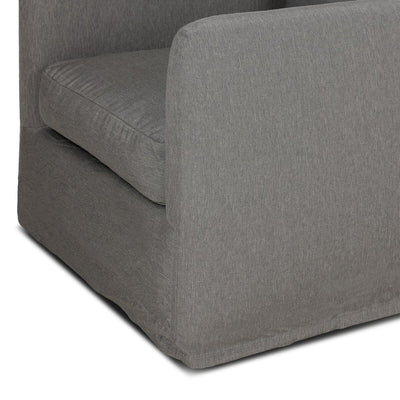 Four Hands Dade Outdoor Slipcover Swivel Chair-Patio Pelican