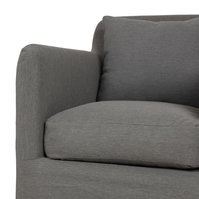 Four Hands Dade Outdoor Slipcover Swivel Chair-Patio Pelican
