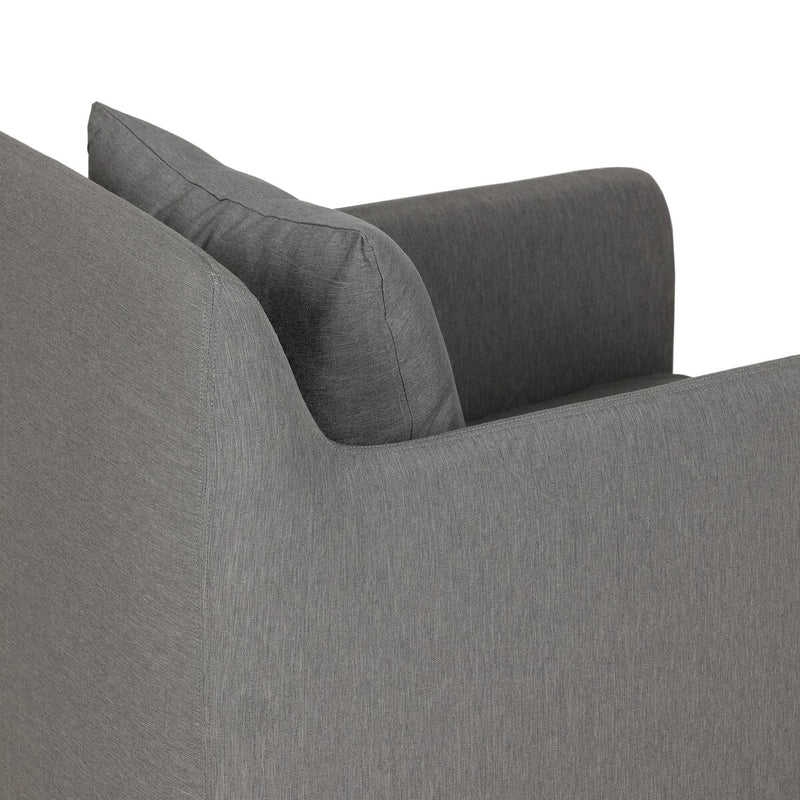 Four Hands Dade Outdoor Slipcover Swivel Chair-Patio Pelican