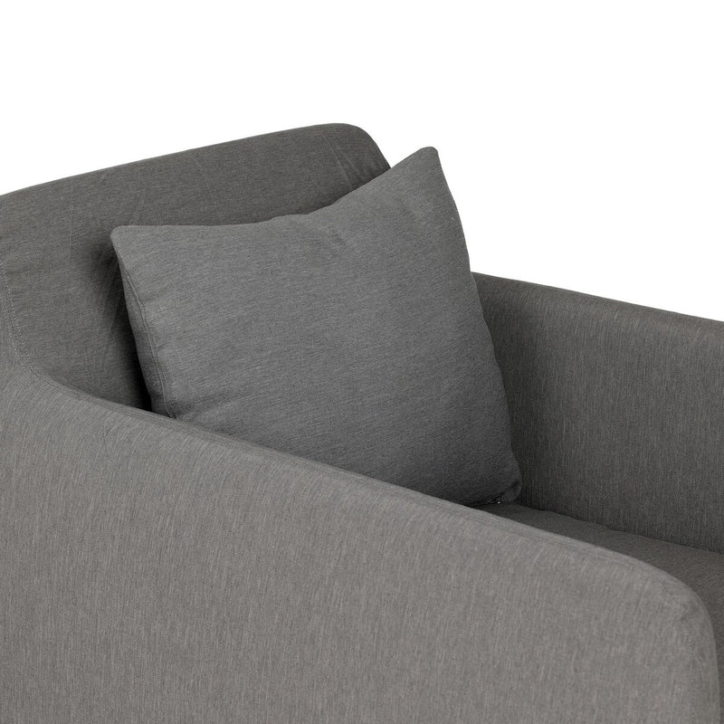 Four Hands Dade Outdoor Slipcover Swivel Chair-Patio Pelican
