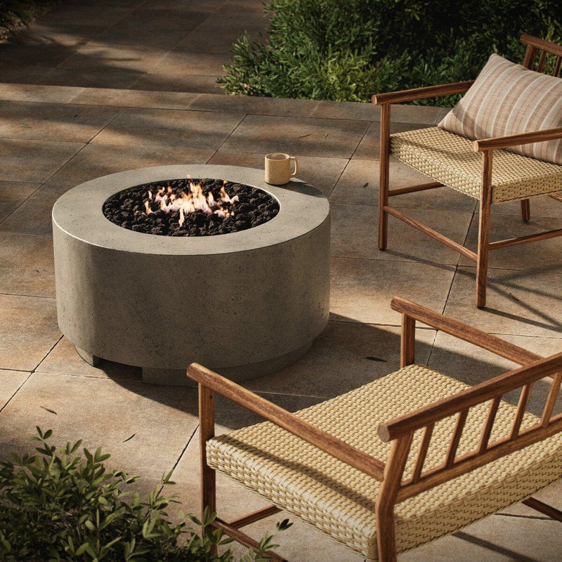 Four Hands Damian Outdoor Fire Table-Patio Pelican