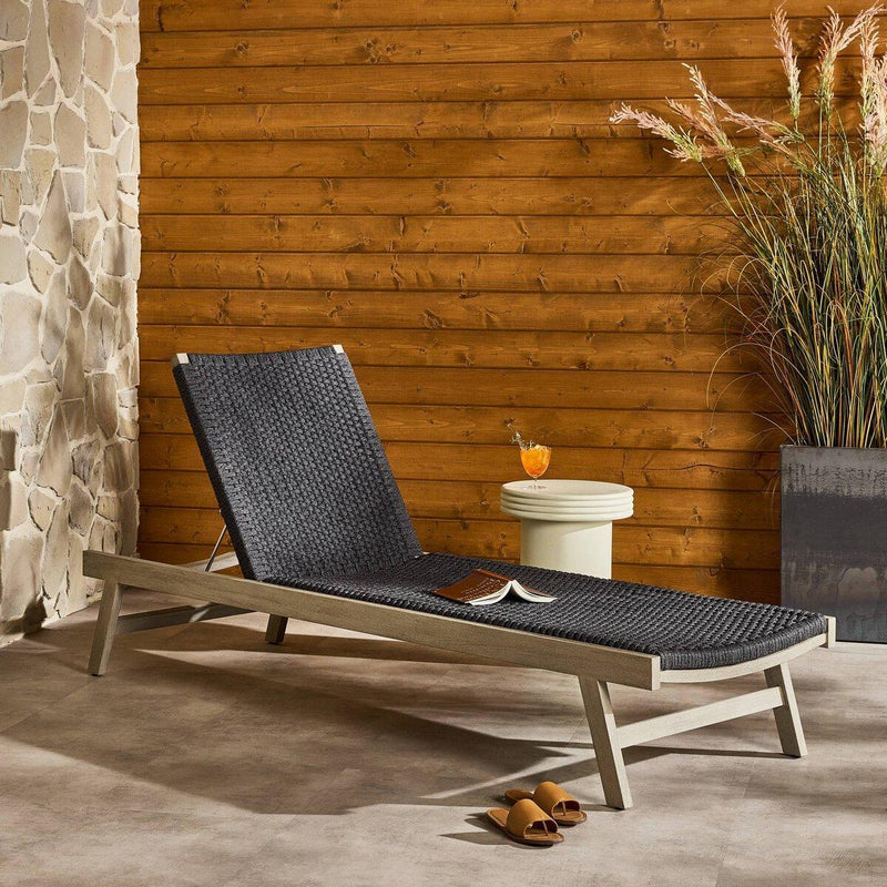 Four Hands Delano Outdoor Chaise-Patio Pelican