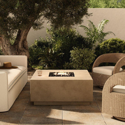 Four Hands Donovan Outdoor Fire Table-Patio Pelican