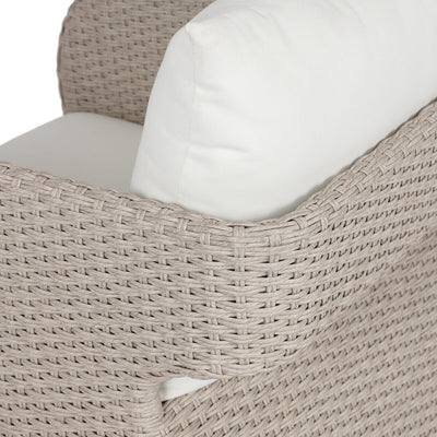 Four Hands Geneva Outdoor Swivel Chair-Patio Pelican