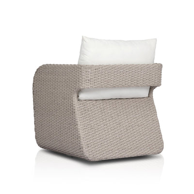 Four Hands Geneva Outdoor Swivel Chair-Patio Pelican
