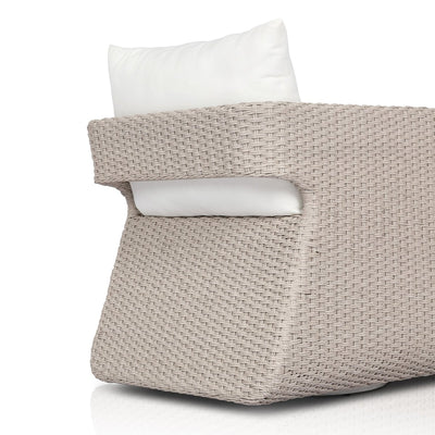 Four Hands Geneva Outdoor Swivel Chair-Patio Pelican
