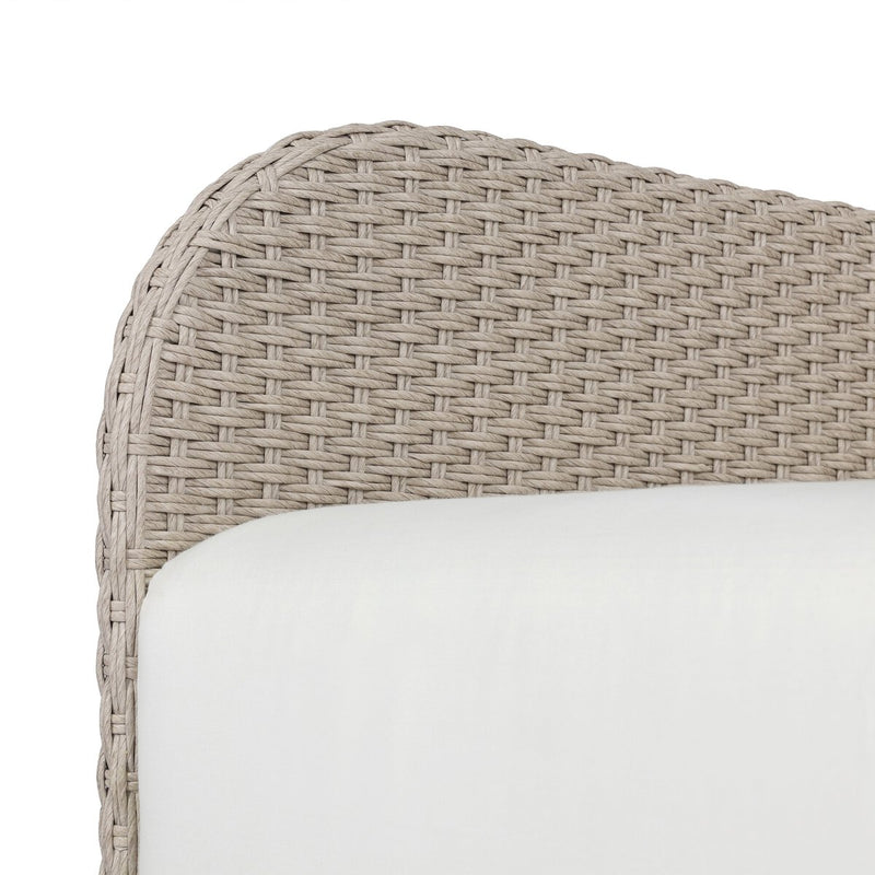 Four Hands Geneva Outdoor Swivel Chair-Patio Pelican