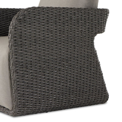 Four Hands Geneva Outdoor Swivel Chair-Patio Pelican