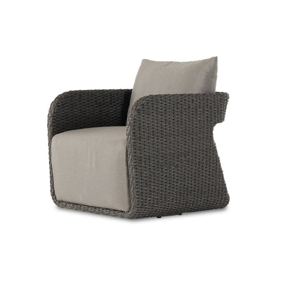 Four Hands Geneva Outdoor Swivel Chair-Patio Pelican