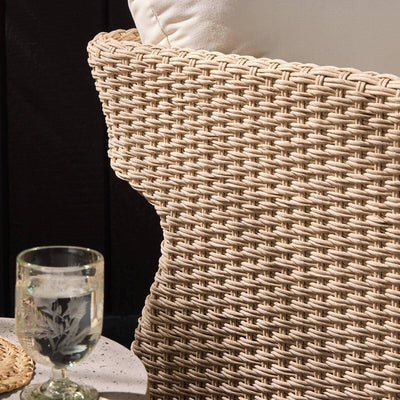 Four Hands Geneva Outdoor Swivel Chair-Patio Pelican