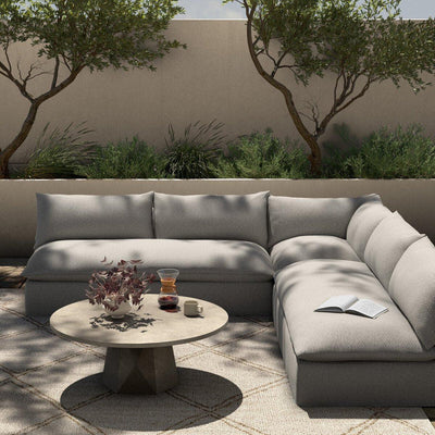 Four Hands Grant Outdoor 3-Piece Sectional Sofa-Patio Pelican