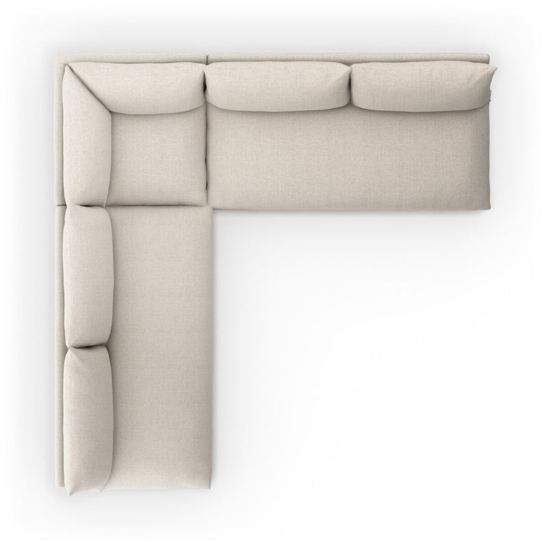 Four Hands Grant Outdoor 3-Piece Sectional Sofa-Patio Pelican