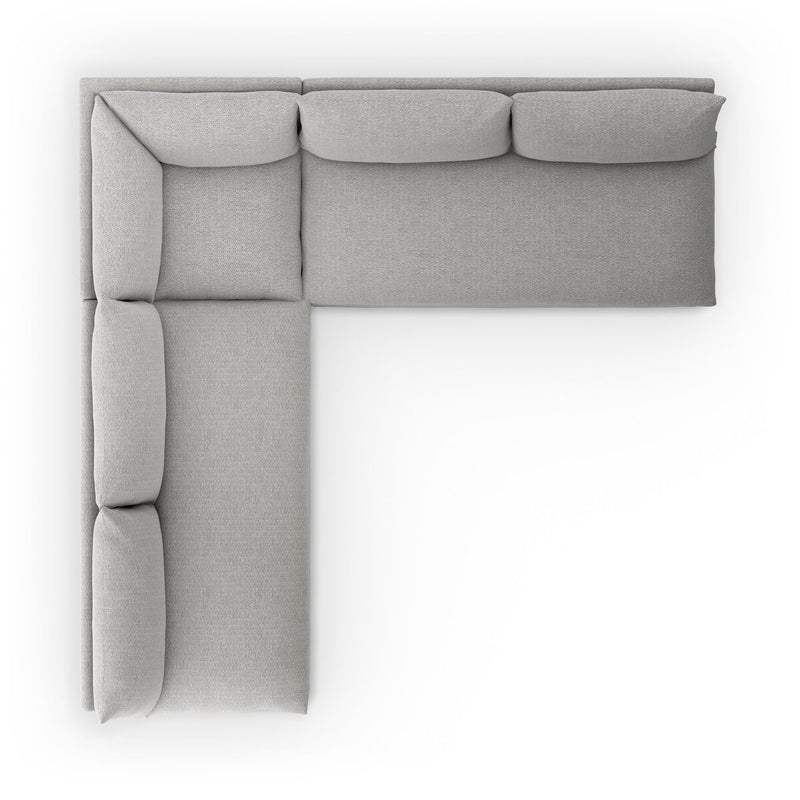 Four Hands Grant Outdoor 3-Piece Sectional Sofa-Patio Pelican