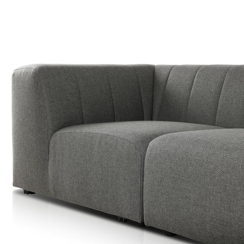 Four Hands Gwen Outdoor 3-Piece Sectional Sofa-Patio Pelican