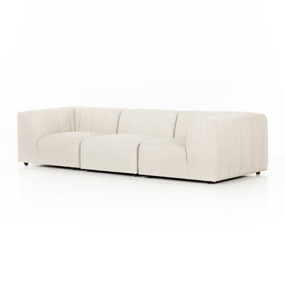 Four Hands Gwen Outdoor 3-Piece Sectional Sofa-Patio Pelican