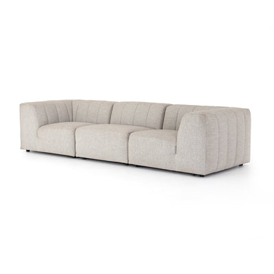 Four Hands Gwen Outdoor 3-Piece Sectional Sofa-Patio Pelican