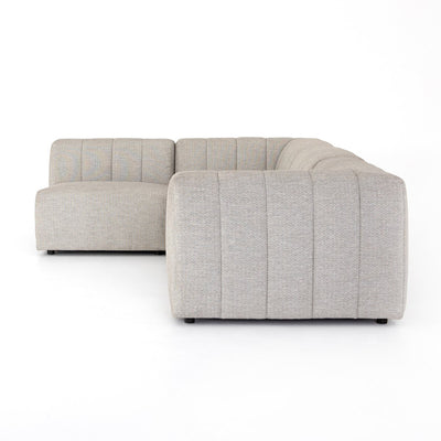 Four Hands Gwen Outdoor 4-Piece Sectional-Patio Pelican