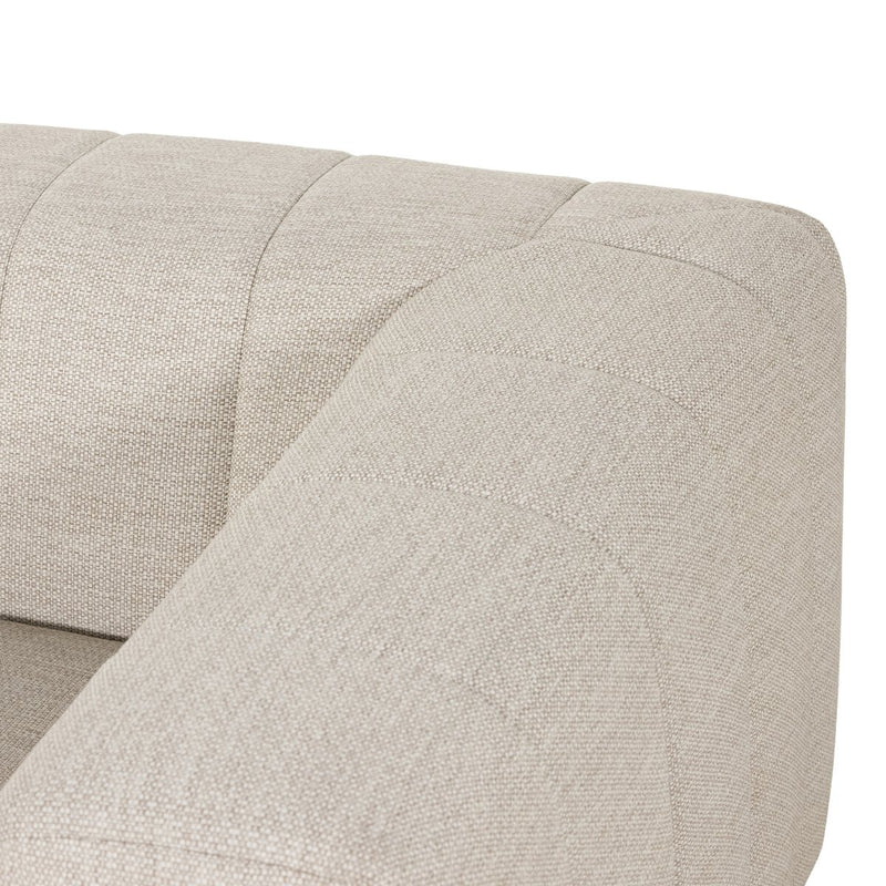 Four Hands Gwen Outdoor 4-Piece Sectional-Patio Pelican