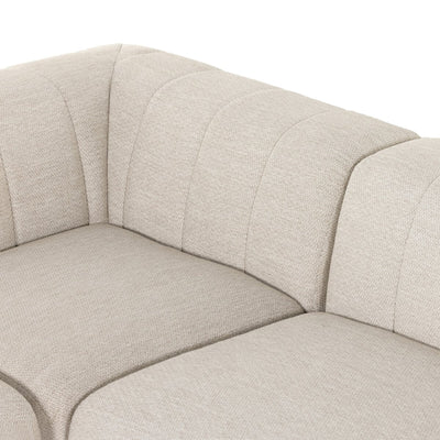 Four Hands Gwen Outdoor 4-Piece Sectional-Patio Pelican
