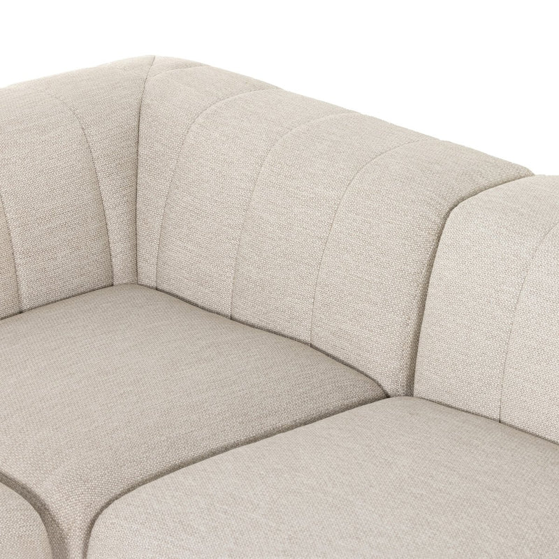Four Hands Gwen Outdoor 4-Piece Sectional-Patio Pelican
