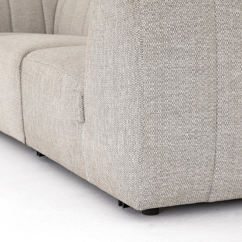 Four Hands Gwen Outdoor 4-Piece Sectional-Patio Pelican