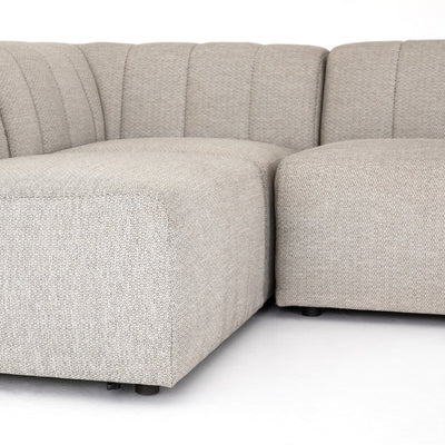 Four Hands Gwen Outdoor 4-Piece Sectional-Patio Pelican