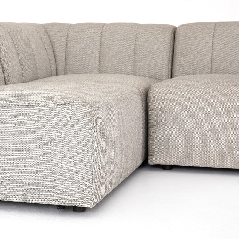 Four Hands Gwen Outdoor 4-Piece Sectional-Patio Pelican