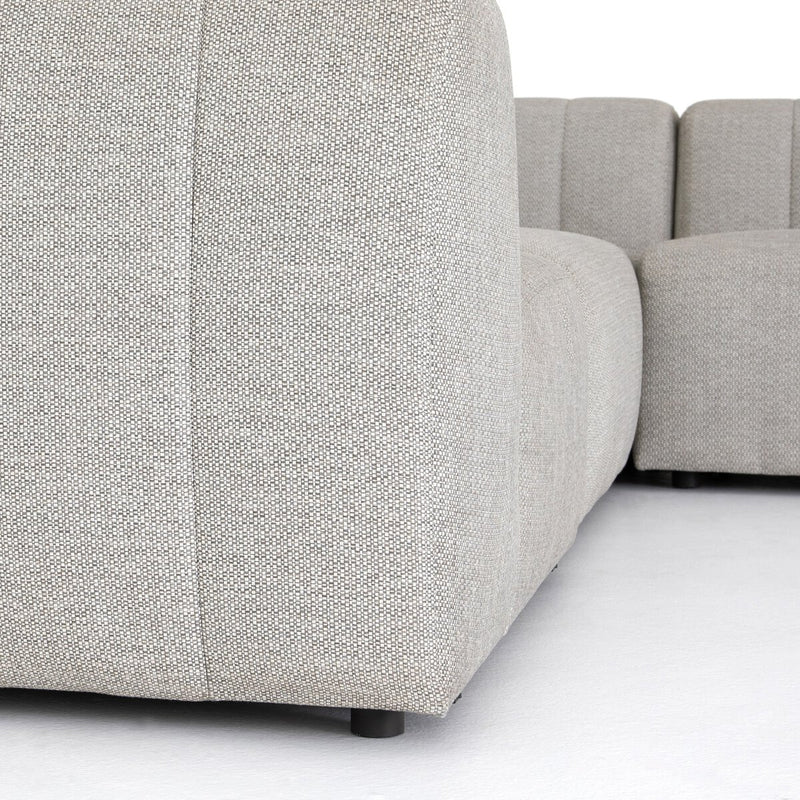 Four Hands Gwen Outdoor 5-Piece Sectional-Patio Pelican