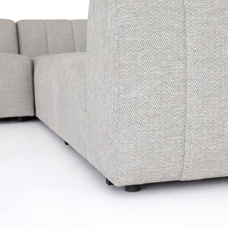 Four Hands Gwen Outdoor 5-Piece Sectional-Patio Pelican