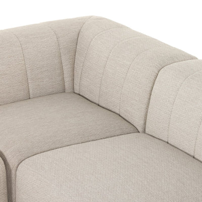 Four Hands Gwen Outdoor 5-Piece Sectional-Patio Pelican