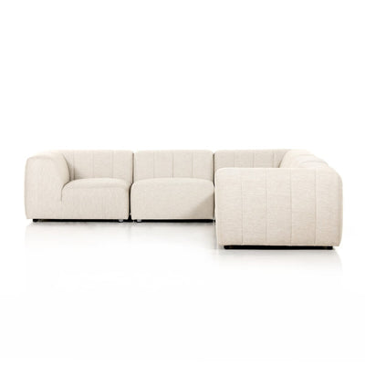 Four Hands Gwen Outdoor 5-Piece Sectional-Patio Pelican