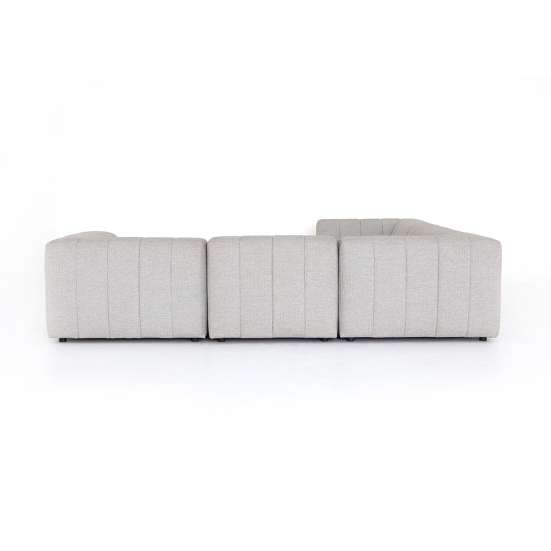 Four Hands Gwen Outdoor 5-Piece Sectional-Patio Pelican