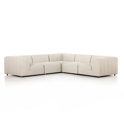 Four Hands Gwen Outdoor 5-Piece Sectional-Patio Pelican