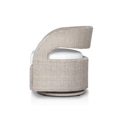 Four Hands Hawkins Outdoor Swivel Chair-Patio Pelican