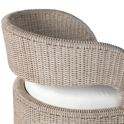 Four Hands Hawkins Outdoor Swivel Chair-Patio Pelican