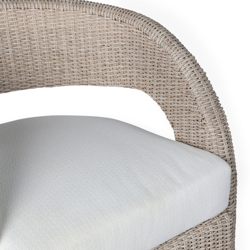 Four Hands Hawkins Outdoor Swivel Chair-Patio Pelican