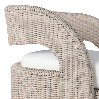 Four Hands Hawkins Outdoor Swivel Chair-Patio Pelican