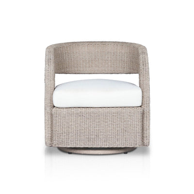 Four Hands Hawkins Outdoor Swivel Chair-Patio Pelican