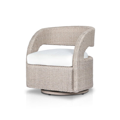 Four Hands Hawkins Outdoor Swivel Chair-Patio Pelican