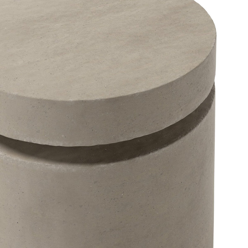Four Hands Higgins Outdoor Round Propane Enclosure-Patio Pelican