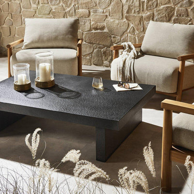 Four Hands Huesca Outdoor Coffee Table-Patio Pelican
