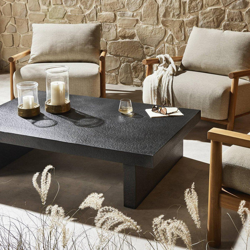 Four Hands Huesca Outdoor Coffee Table-Patio Pelican