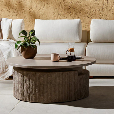 Four Hands Huron Outdoor Coffee Table-Patio Pelican